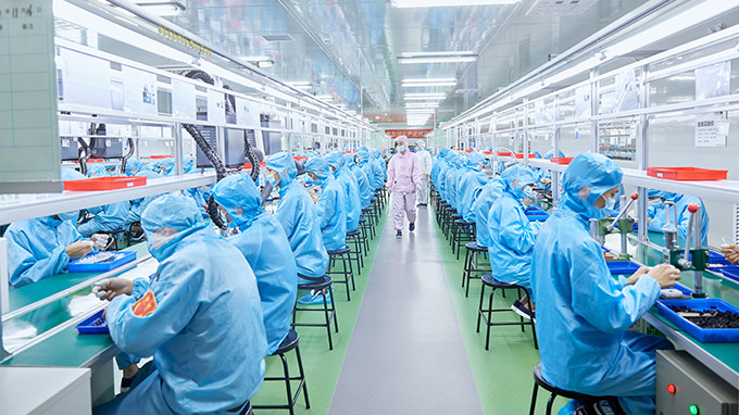 Shenzhen MIWU Industrial company with limited liability linea di produzione del produttore