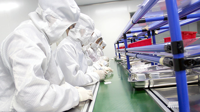 Shenzhen MIWU Industrial company with limited liability linea di produzione del produttore