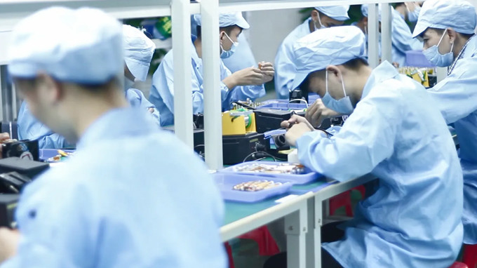Shenzhen MIWU Industrial company with limited liability linea di produzione del produttore