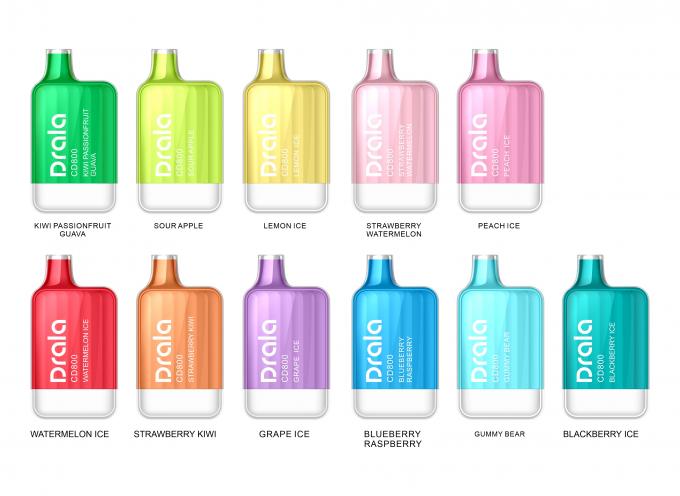 Carico eliminabile di Vape 2ml 550 MAh Battery Type C del soffio di Mesh Coil 800 0